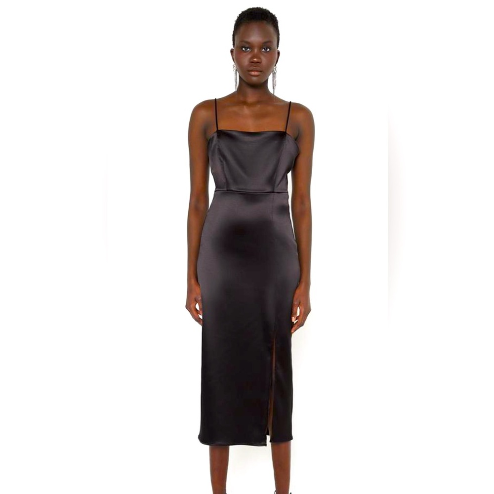 Zara Black slip dress